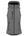 Dames Softshell Bodywarmer Promodoro 7840 Heather Grey